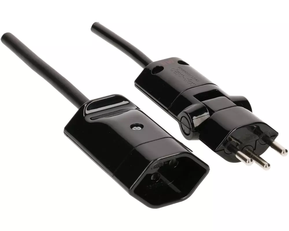 Max Hauri Verlängerungskabel 3 m T13-T12 geschirmt