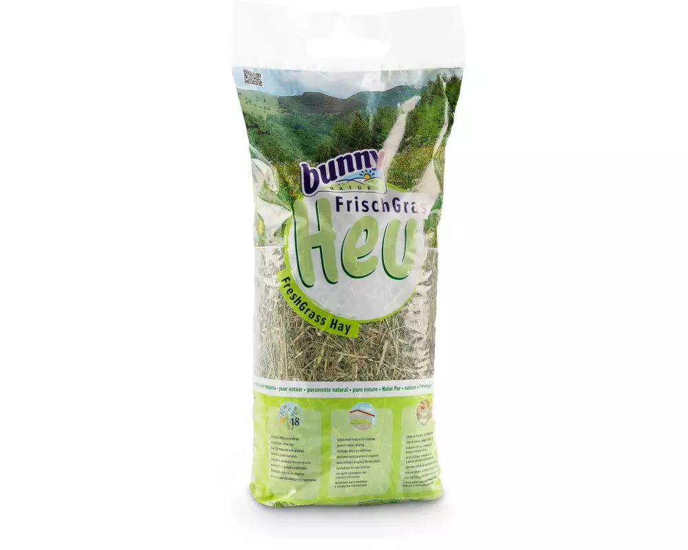 Bunny Nature Frischgras Heu Natur Pur, 750 g