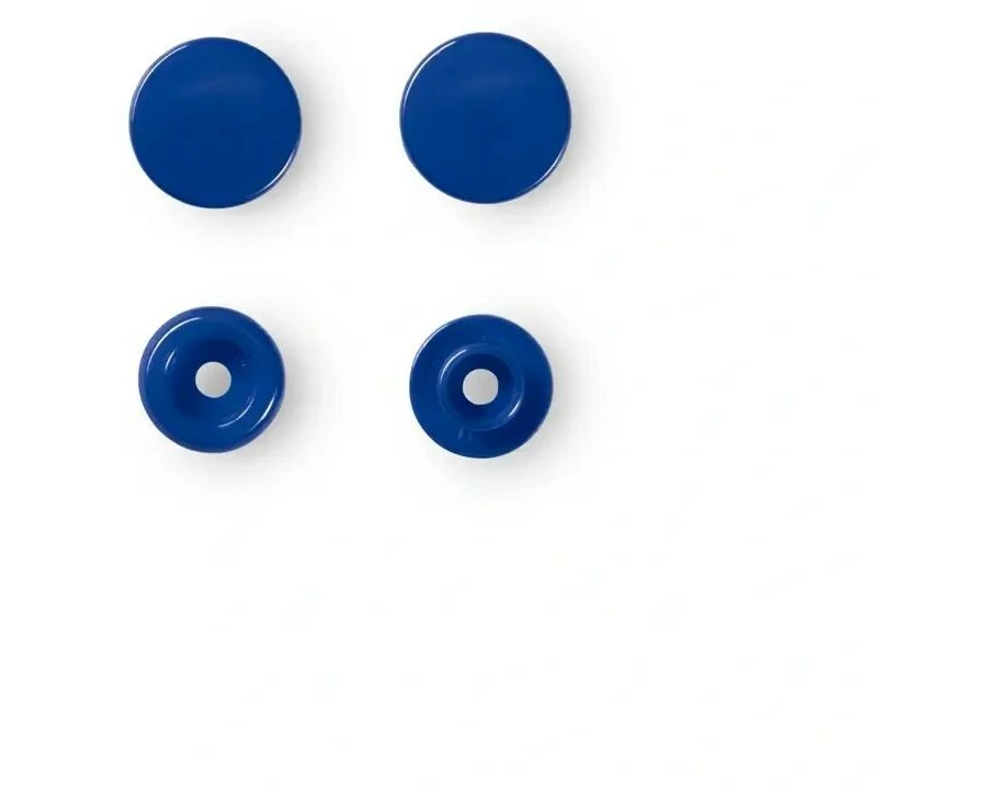 Prym Druckknöpfe Color Snaps Grau, Ø 12,4 mm, 30 Stück