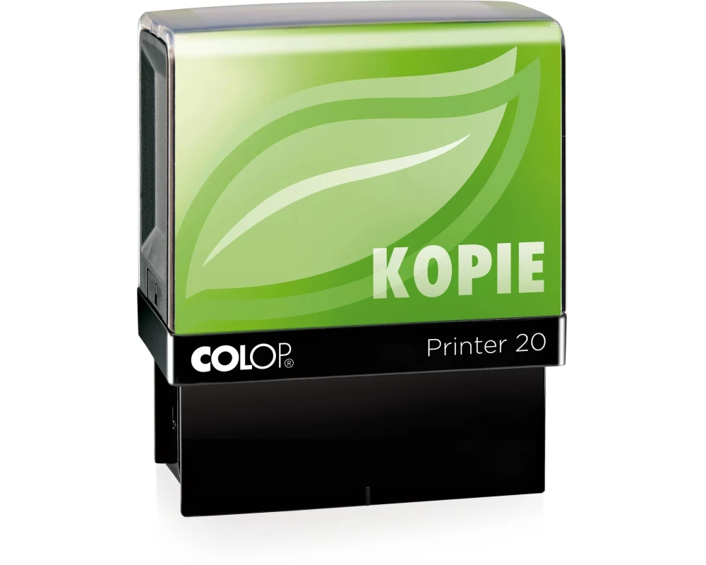 Colop Wort- und Datumsstempel Green Line «KOPIE», Rot