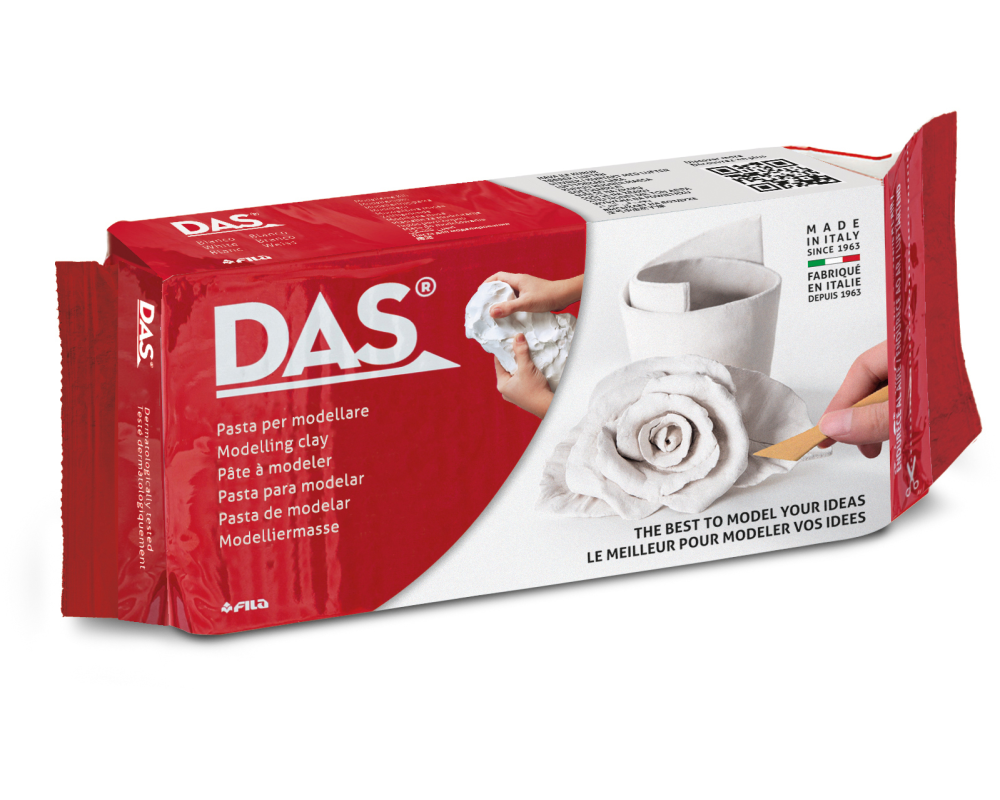 DAS Modelliermasse 1000g 387500 weiss