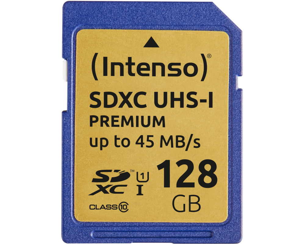 INTENSO SDXC Card PREMIUM 128GB 3421491 UHS-I