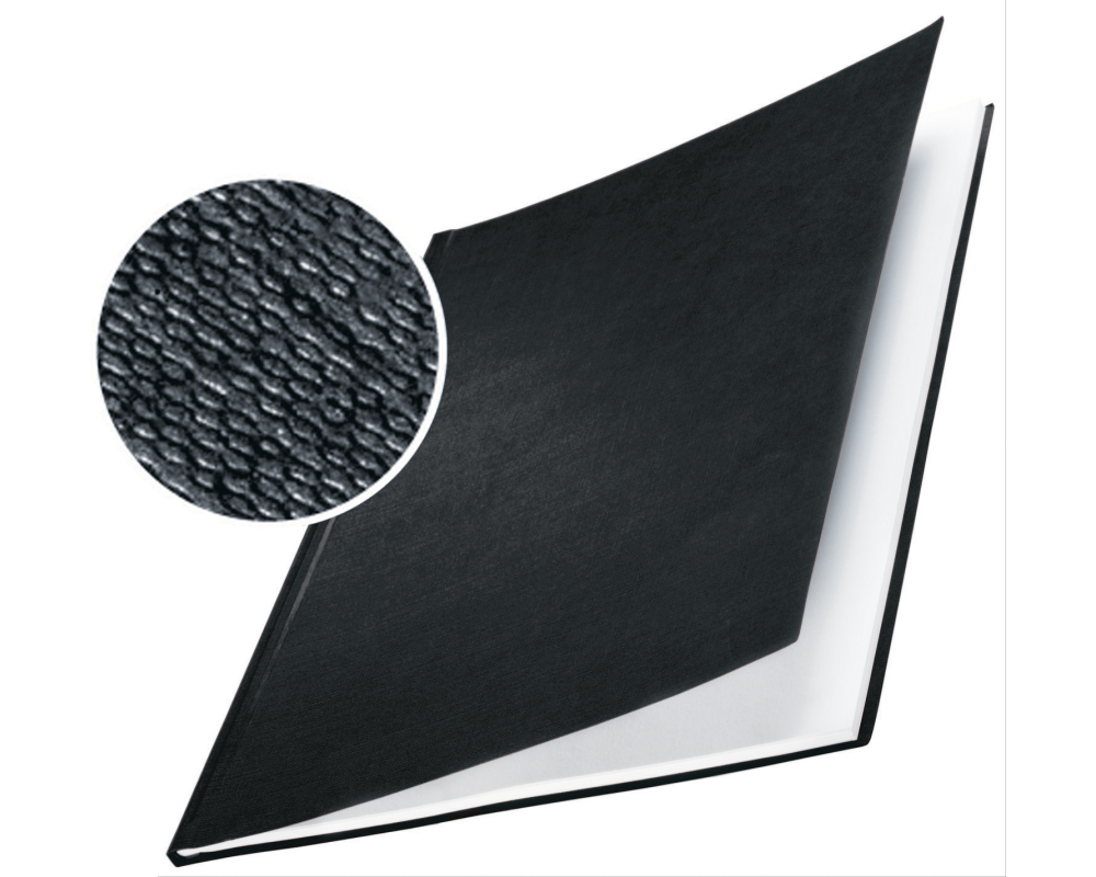 LEITZ Buchbindemappe 3,5mm A4 73900095 schwarz 10 Stück