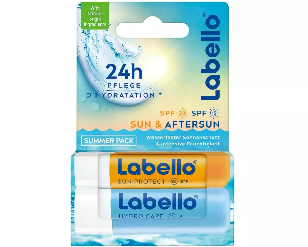 LABELLO Lippenbalsam Sun and Hydro Summerpack