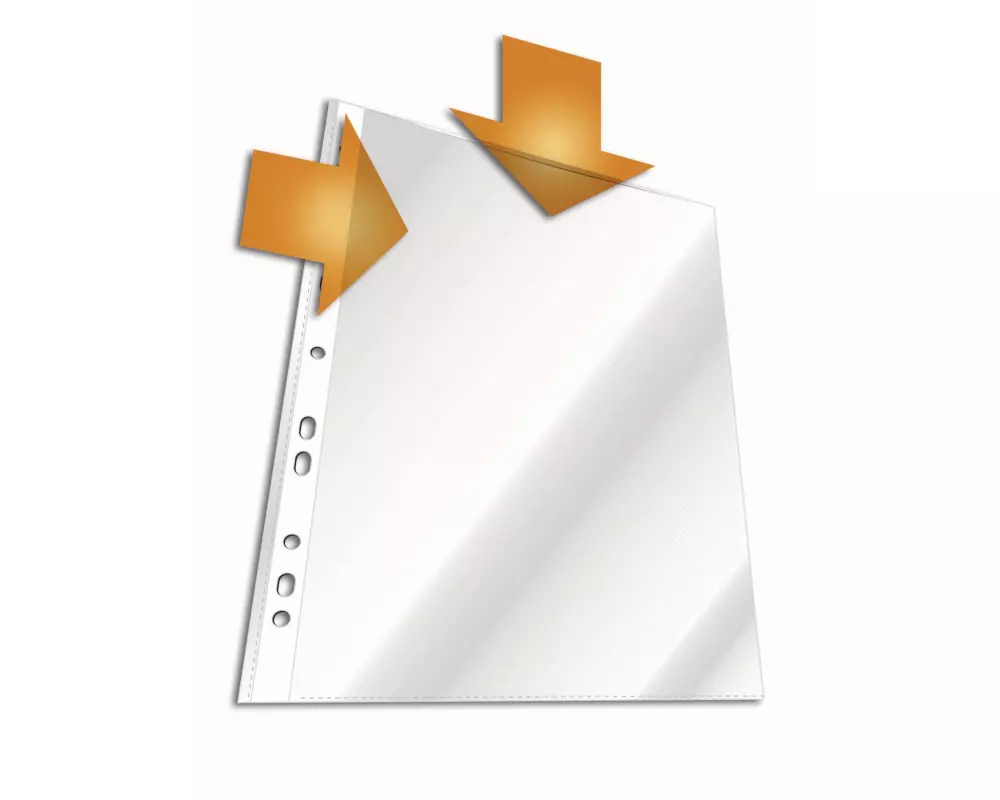 DURABLE Zeigetasche A4 10 x Transparent