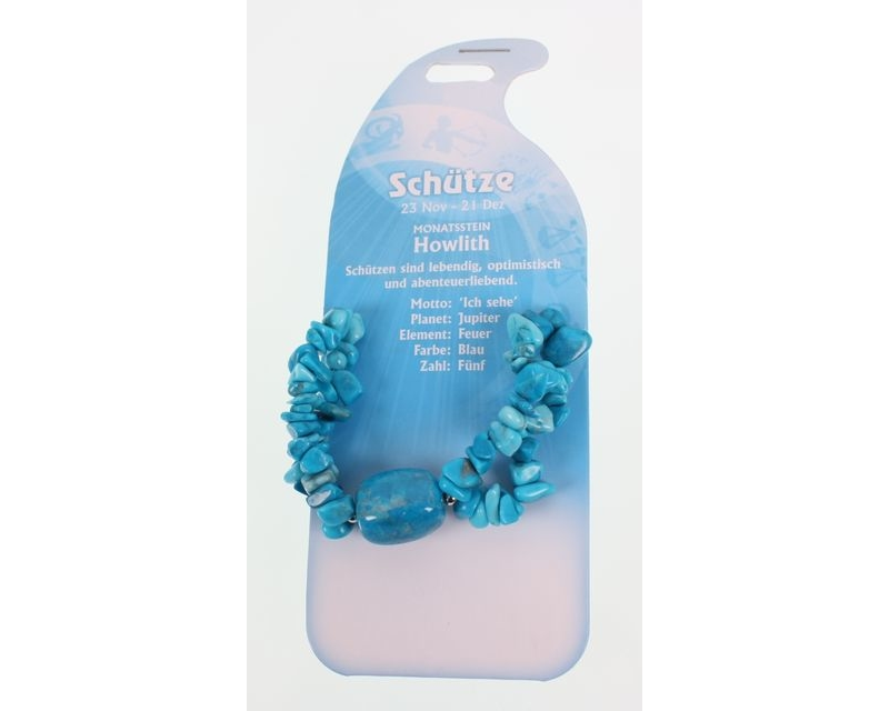 ROOST Armband Schütze G245 Howlith türkis