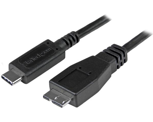 StarTech.com 0.5m USB C to Micro USB Cable