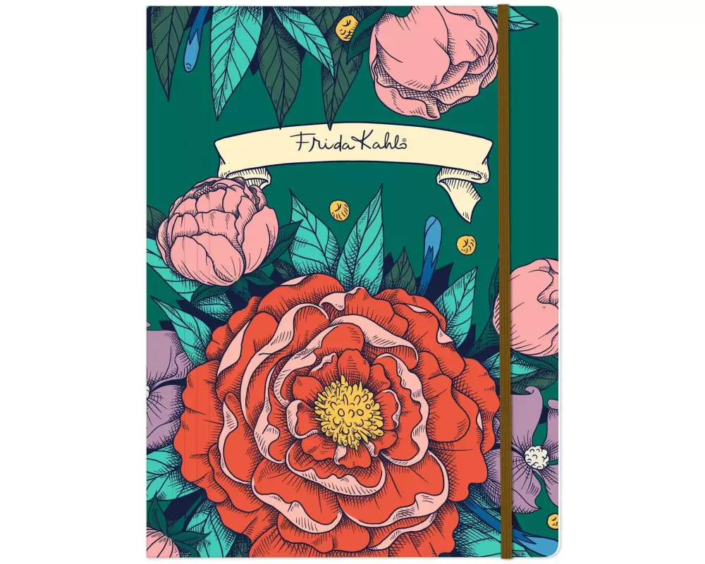 Clairefontaine Sammelmappe Frida Kahlo assortiert, Mehrfarbig