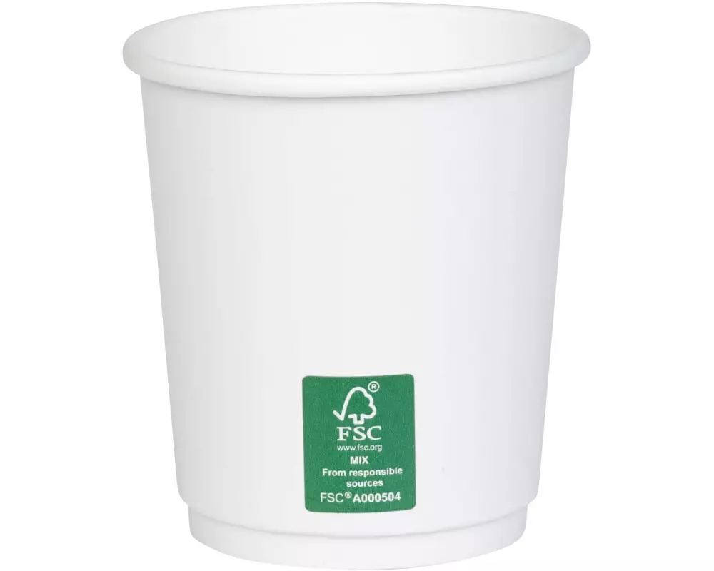 FURBER Einweg-Kaffeebecher 200 ml, 50 Stück