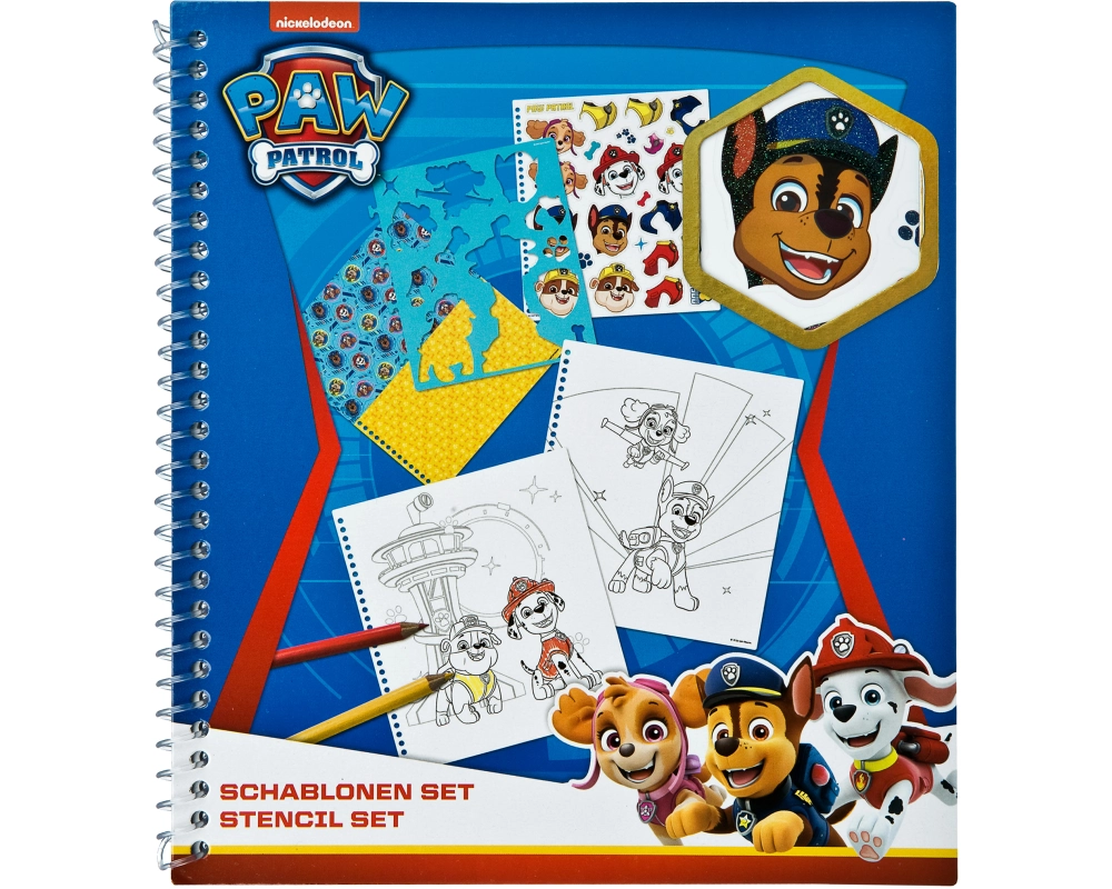 UNDERCOVER Schablonen Set PPAT1211 Paw Patrol