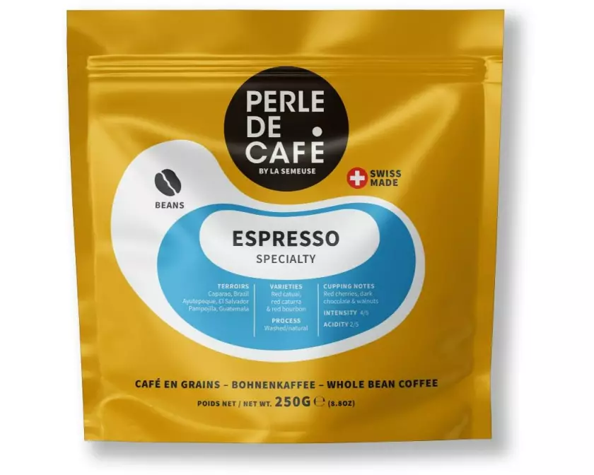 PERLE DE CAFÉ Kaffeebohnen Espresso 250 g