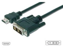 Assmann 3 m DVI/HDMI Video Cable for Audio/Video Device