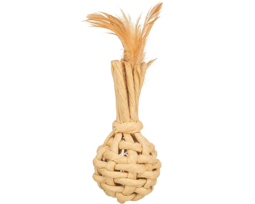 Trixie Katzen-Spielzeug Federspielzeug XXL 15 cm