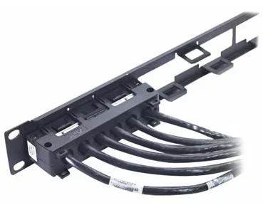 APC Data Distribution Cable, CAT6 UTP CMR 6xRJ-45 Black (18.2m)