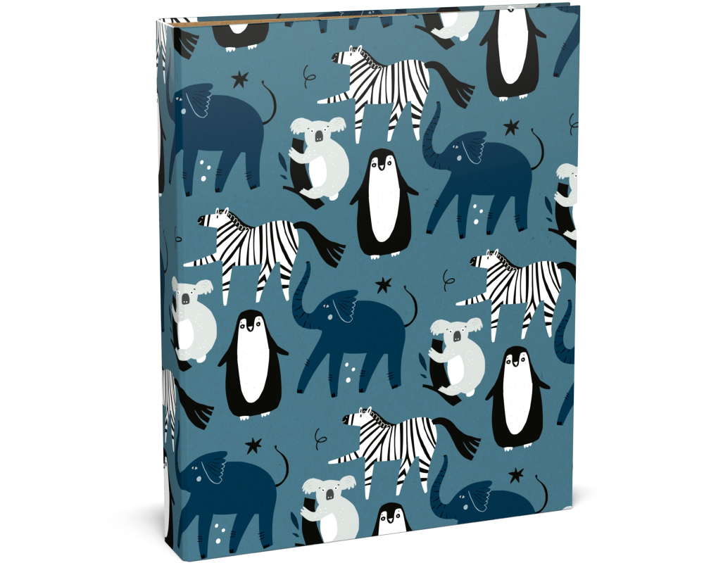 ROOST Ringbuch Ec-oooh! A4 529183 Animals, 2 Ringe