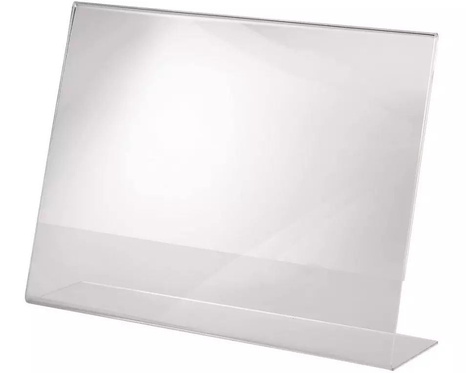 Sigel Tischaufsteller A4 Quer, Schräg