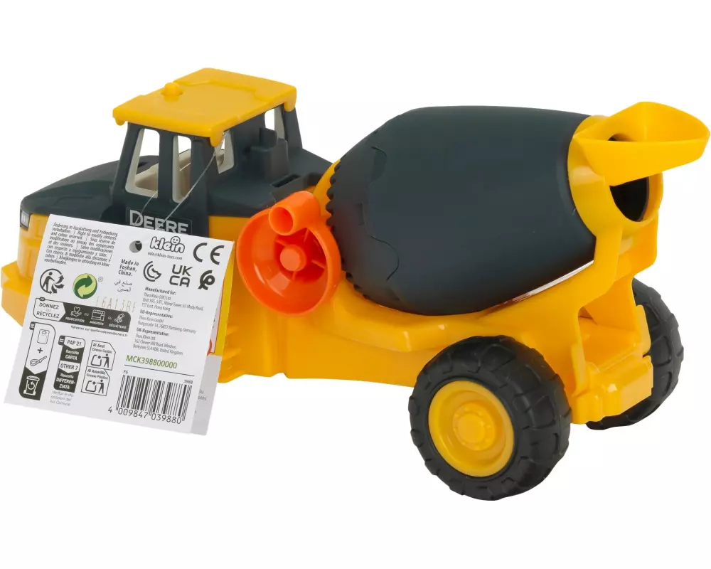 Klein-Toys John Deere – Betonmischer, Innen- & Aussenbereich, 1:24