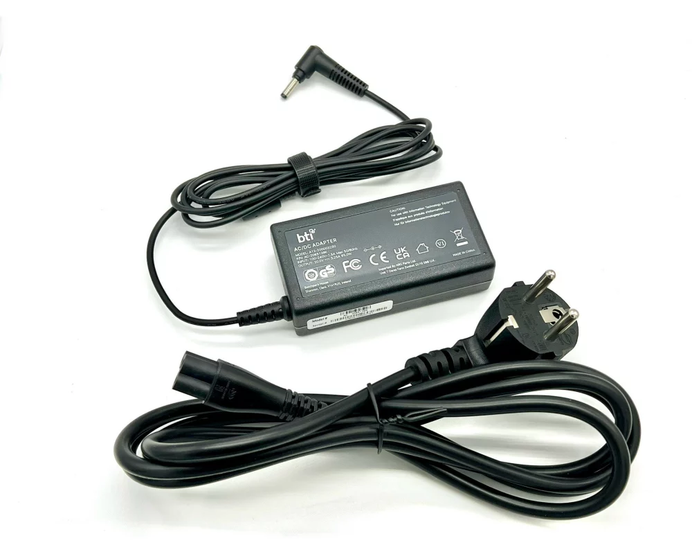 Origin Storage AC-2065139K-EU power adapter/inverter Drinnen 65 W Schwarz