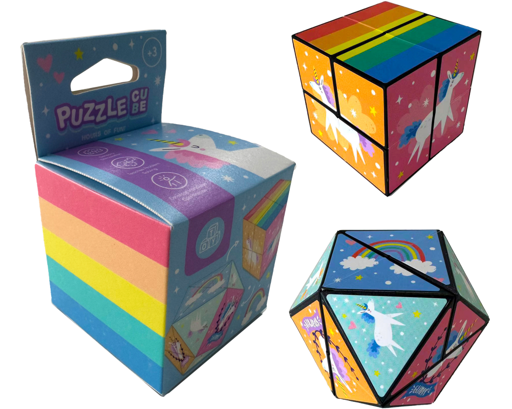 ROOST Würfelpuzzle Einhorn TY954