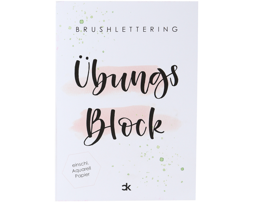 I AM CREATIVE Brushlettering 215601 Übungsblock A5
