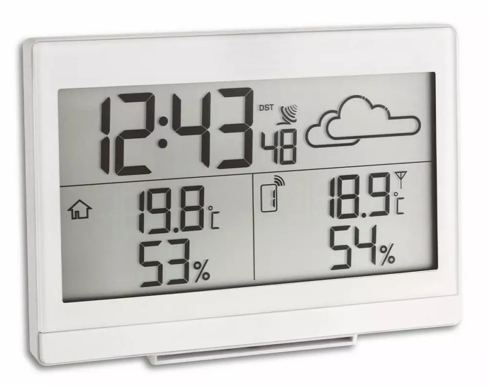TFA Dostmann Wetterstation Casa 35.1135.02 Weiss