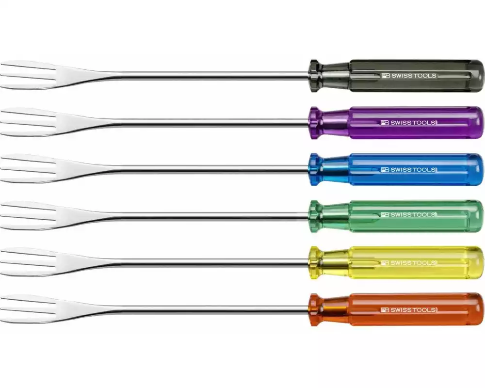 PB Swiss Tools Käsefonduegabel 6 Personen