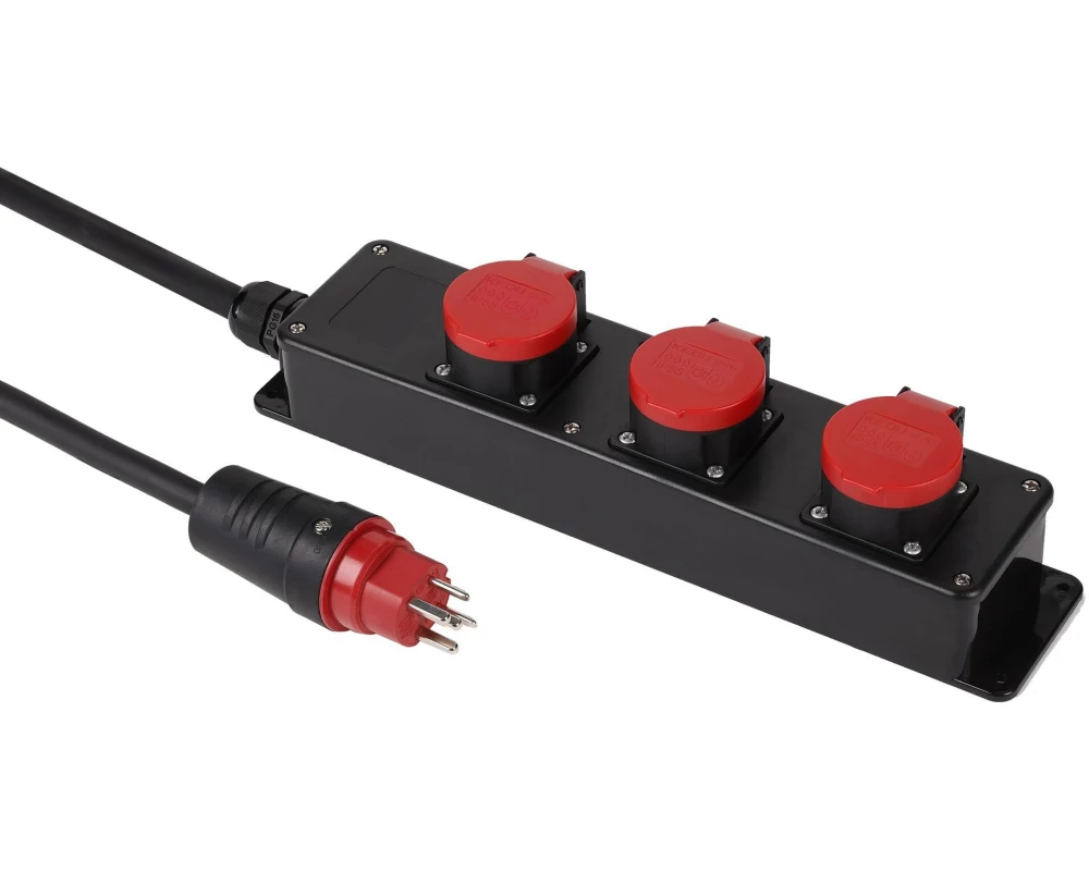 Schönenberger Industrie-Steckerleiste Kunststoff 3 x T25 IP55