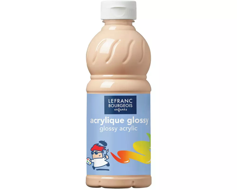 LEFRANC Acrylfarbe Glossy 500 ml, Pfirsich