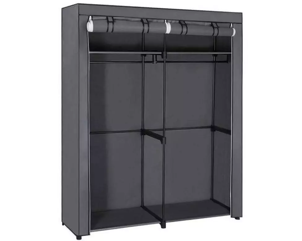 Songmics Regal Grau, 43 cm (B) x 174 cm (H) x 140 cm