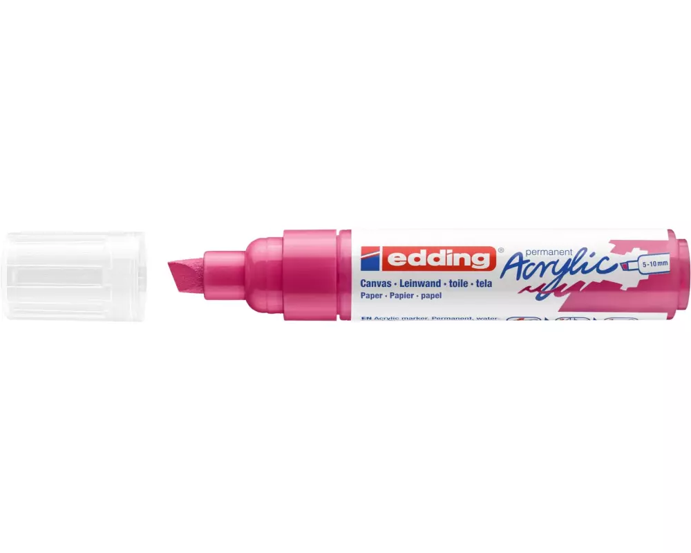 edding Acrylmarker 5000 Breit, Rosa