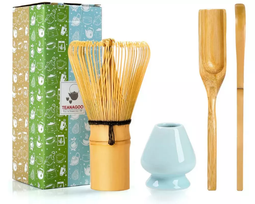TEANAGOO Matcha Set 0 l, Hellblau