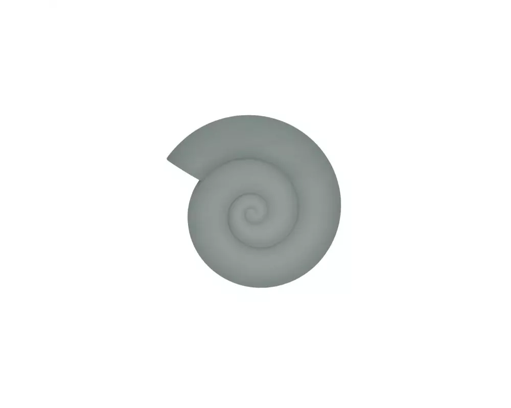 OYOY Glasuntersetzer Nautilus Dusty Blue