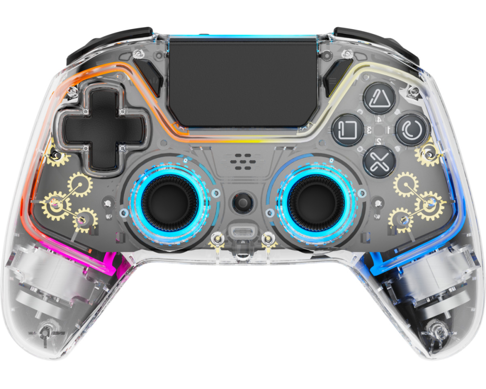 DELTACO Wireless Controller PS4 GAM-139-T Transparent