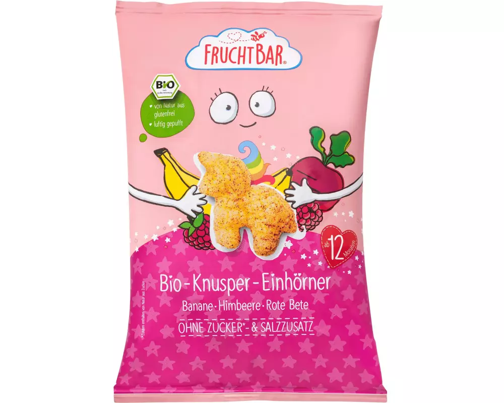 Fruchtbar Bio-Knusper-Einhörner 30 g