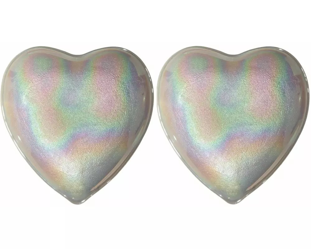 Leonardo Speiseteller Pesaro Perlmutt Ø 29 cm, 2 Stück, Silber