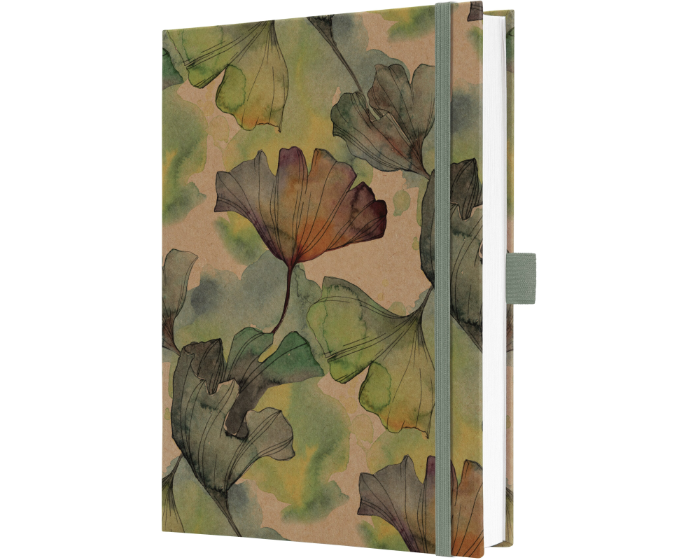 Jolie Notizbuch Pure Ginko, A5, Liniert