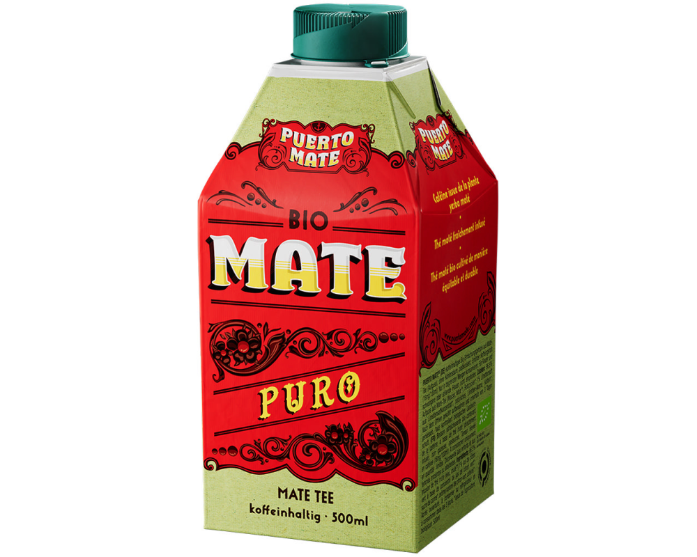 PUERTO Mate Puro Bio 7355 50 cl, 8 Stk.