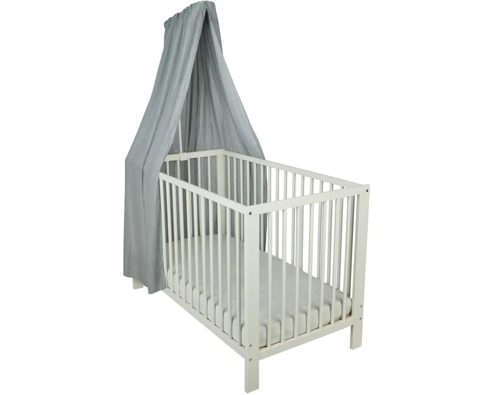 Sterntaler Betthimmel Hellgrau