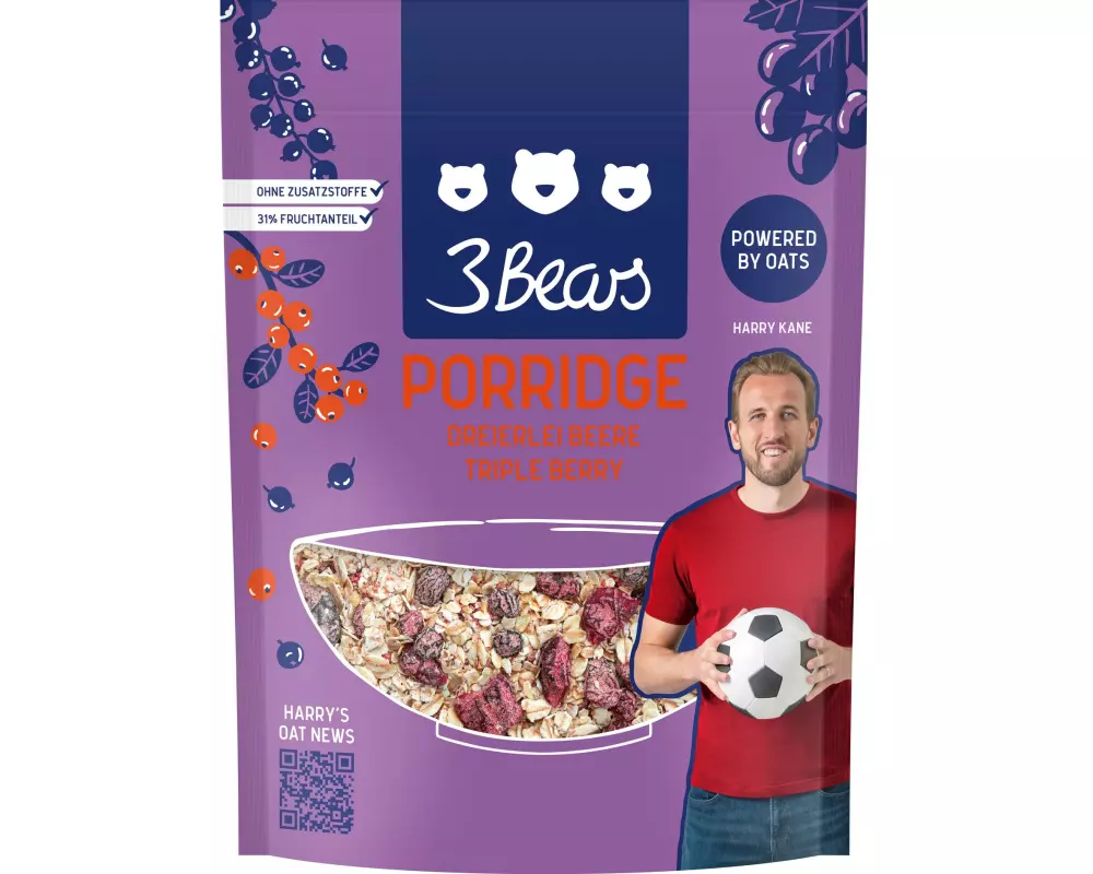 3Bears Porridge dreierlei Beere 400 g