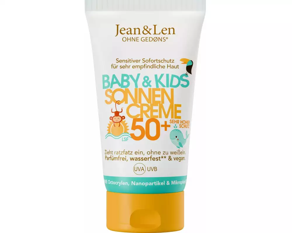Jean & Len Sonnencreme Sensitive Baby and Kids LSF 50+ 150 ml