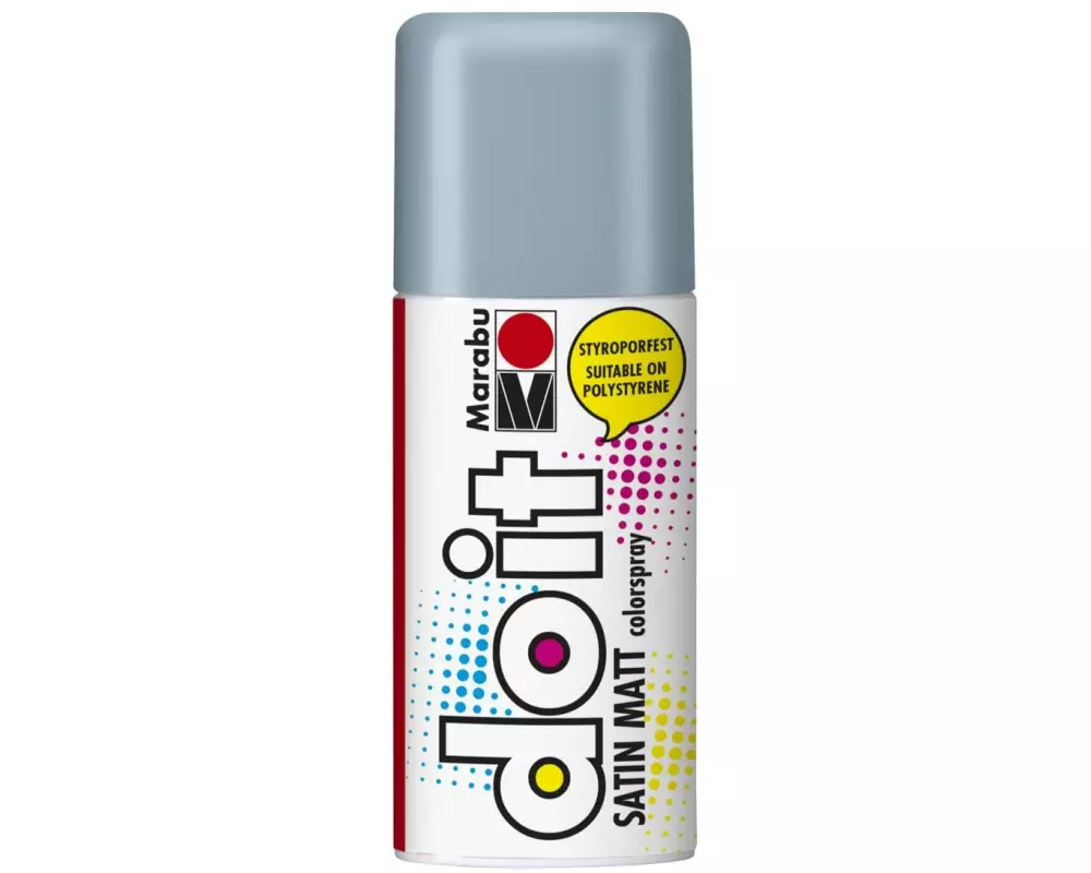 Marabu Sprühfarbe do it Satin 150 ml, Blaugrau