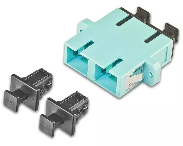 Lightwin LWL-Kupplung Multimode SC – SC, OM3, Duplex