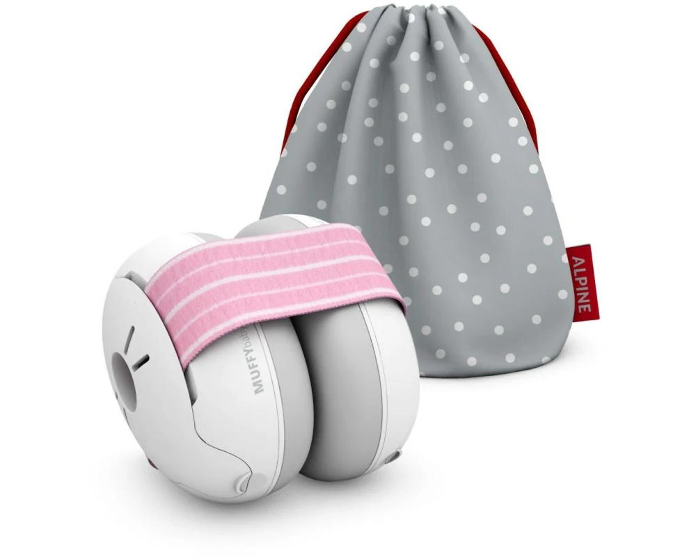 Alpine Gehörschutz Baby Muffy Rosa