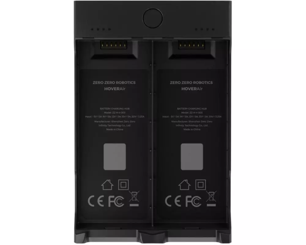 HOVERAir X1 PRO/PROMAX Charging Hub Akkuladehub Kunststoff Schwarz