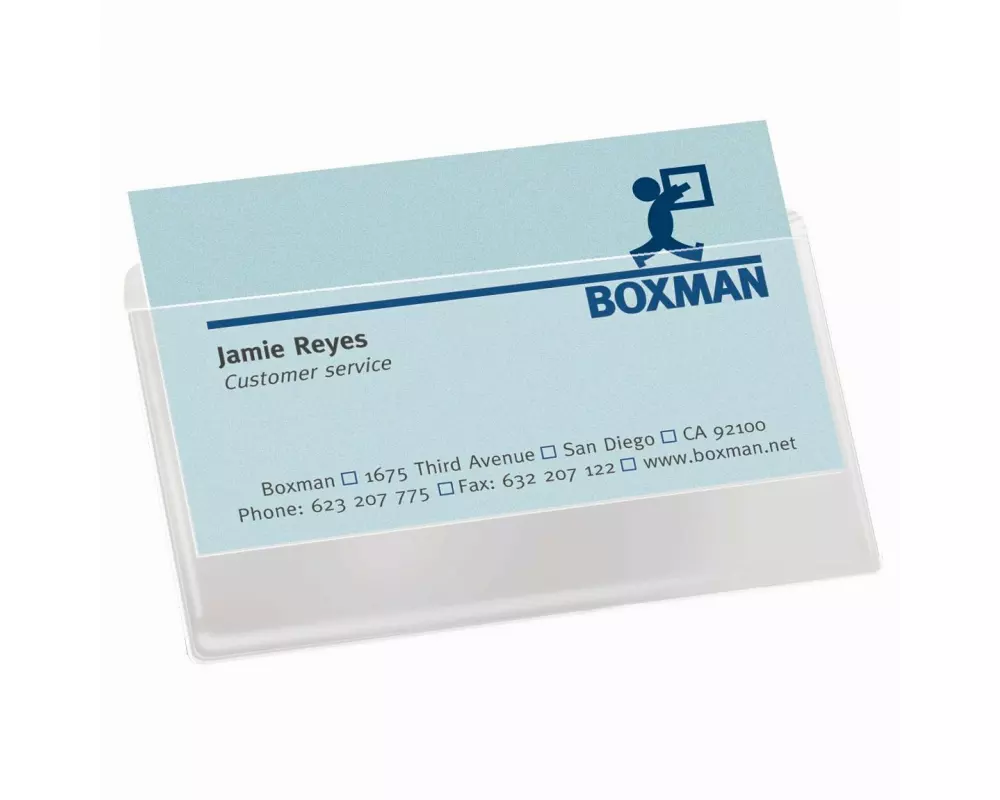 3L Visitenkartenetui 105 x 60 mm, 100 Stück