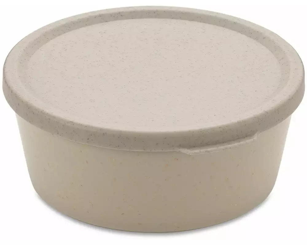 Koziol Vorratsbehälter Connect 0.89 l, Sand/Gelb