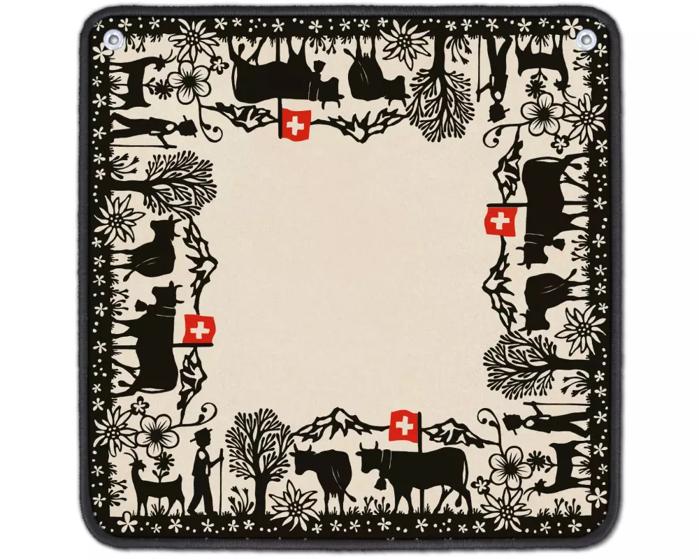 Carta.Media Jassteppich F/CH mit Motiv