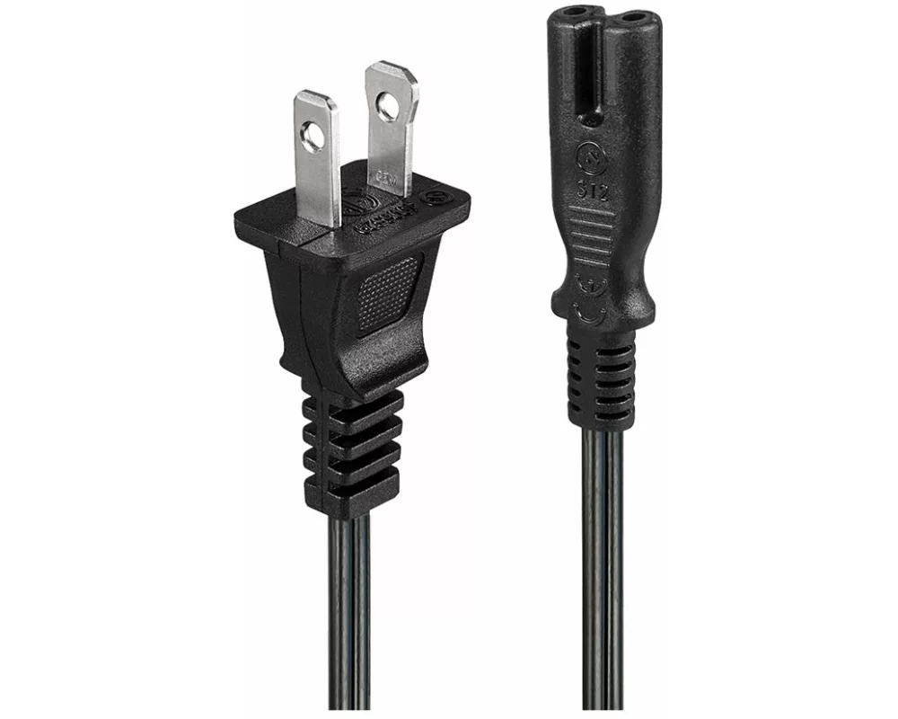 LINDY 2m US Mains Plug to IEC C7