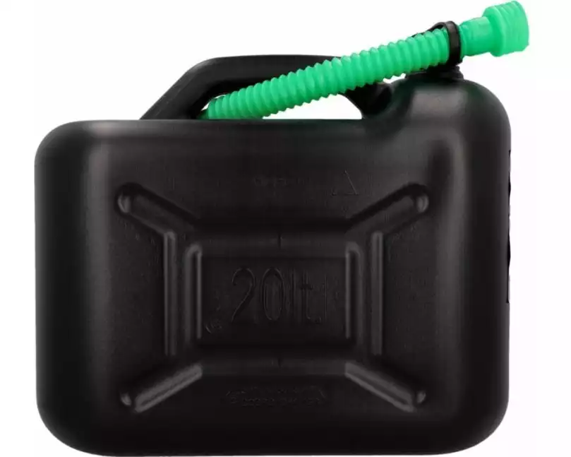 cartrend Benzinkanister 20 l Kunststoff schwarz