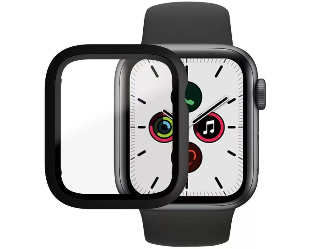 Panzerglass Displayschutz Full Body Apple Watch 4/5/6/SE (40 mm) Schwarz